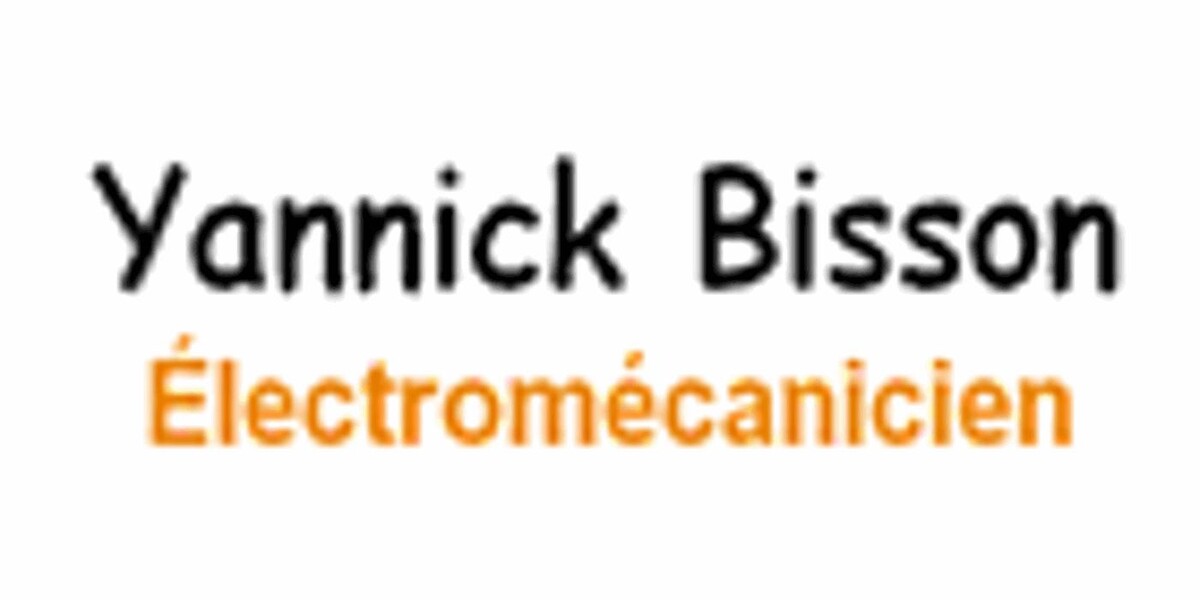 Yannick Bisson Électromécanicien Logo