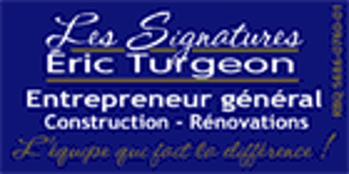 Construction Signature Éric Turgeon Logo