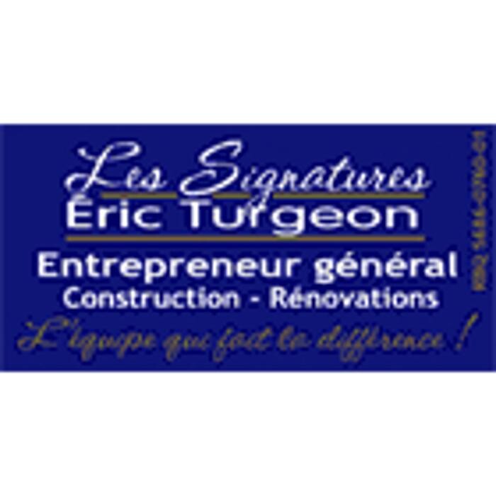 Images Construction Signature Éric Turgeon