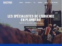 Website Screenshot Plomberie Solutec Saglac