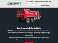 Website Screenshot Transpart Inc