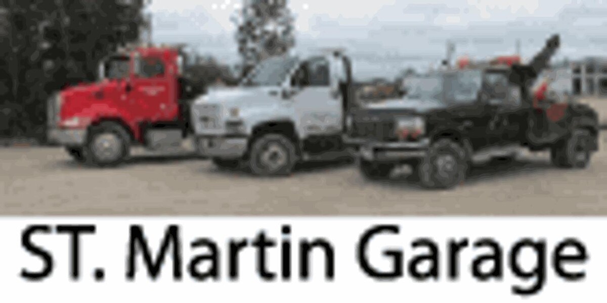 St Martin Garage Logo