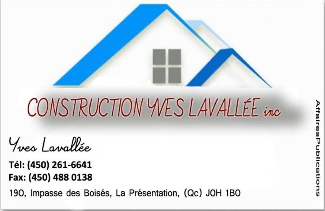 Images Construction Lavalée Inc