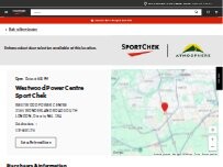 Website Screenshot Sport Chek