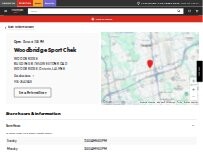 Website Screenshot Sport Chek