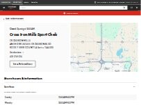 Website Screenshot Sport Chek