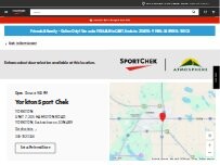 Website Screenshot Sport Chek