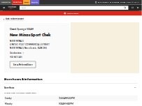 Website Screenshot Sport Chek