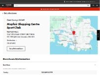 Website Screenshot Sport Chek