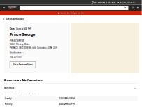 Website Screenshot Sport Chek