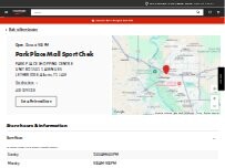 Website Screenshot Sport Chek