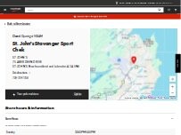 Website Screenshot Sport Chek