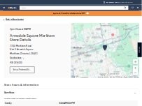 Website Screenshot Mark's