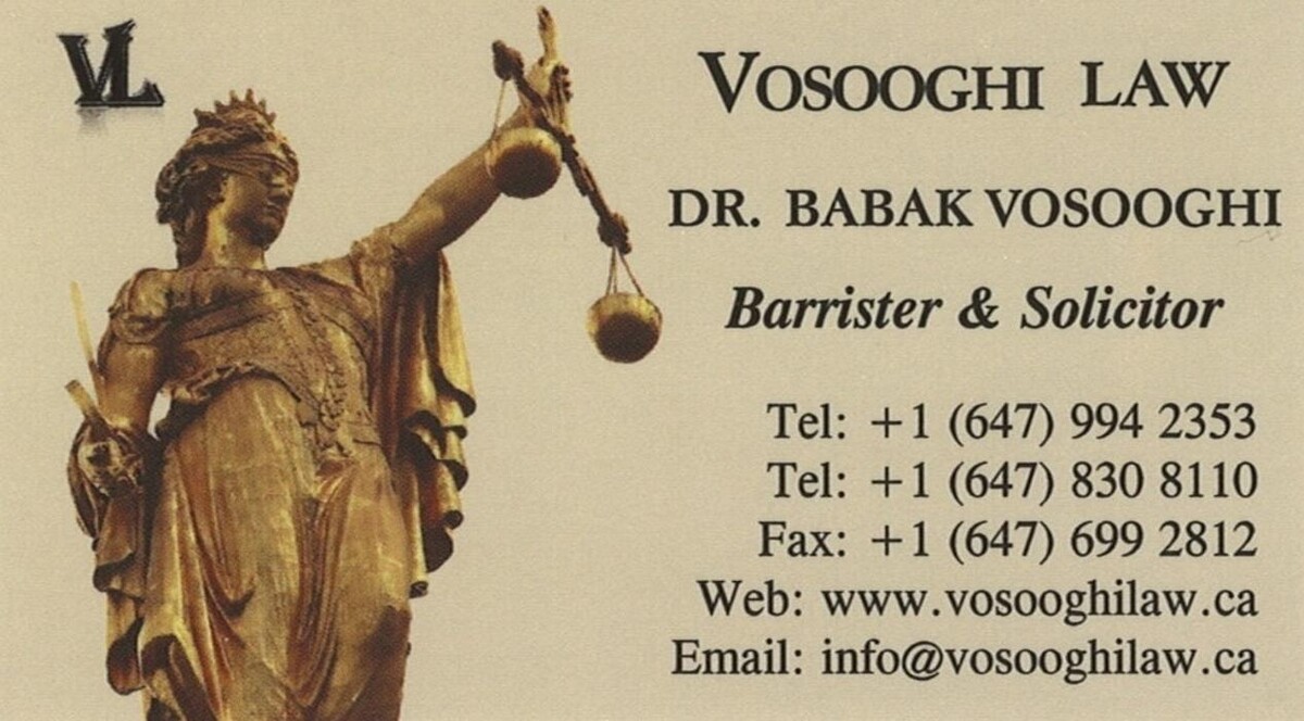 Images Vosooghi Law Professional Corporation