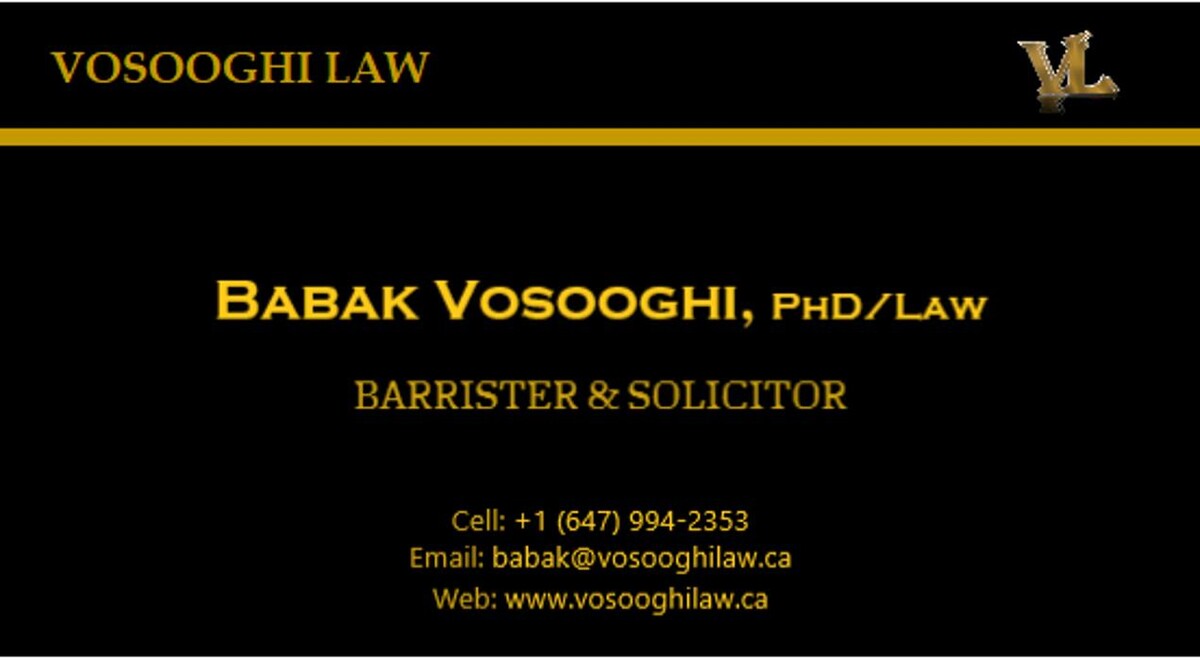 Images Vosooghi Law Professional Corporation