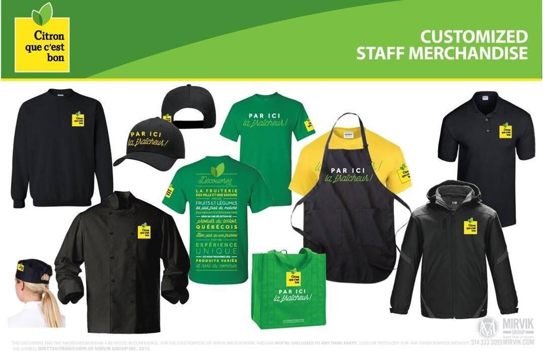 Images MIRVIK Uniforms & Merchandise