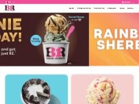 Website Screenshot Baskin-Robbins