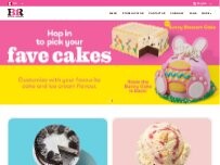 Website Screenshot Baskin-Robbins