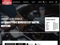 Website Screenshot Mécanique Automobile Hugo Caumartin Certifié Auto Service