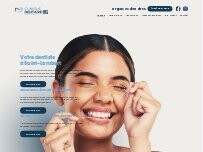 Website Screenshot Clinique Dentaire GP
