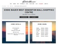 Website Screenshot Eddie Bauer