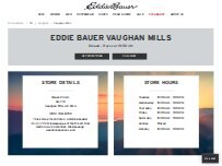 Website Screenshot Eddie Bauer Outlet