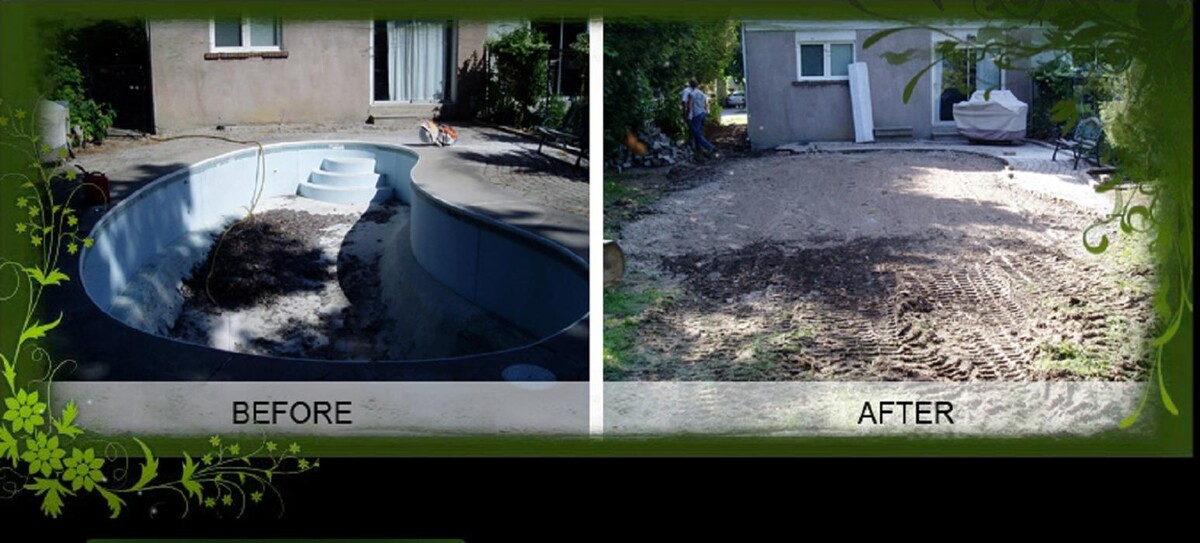 Images Sure Cut Landscaping ( Pool Demolition & Excavation )