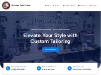 Website Screenshot Stitches Tailor Salon