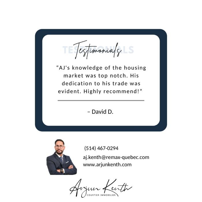 Images Arjun Kenth - Courtier Immobilier -Re/Max Real Estate Broker Laval