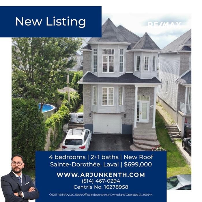 Images Arjun Kenth - Courtier Immobilier -Re/Max Real Estate Broker Laval