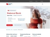 Website Screenshot National Bank