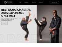 Website Screenshot Pro-Style Martial Arts Academy