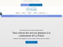 Website Screenshot Centre Dentaire St-Onge