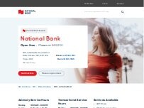 Website Screenshot National Bank