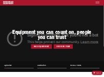 Website Screenshot Redhead Equipment