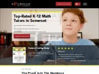Website Screenshot Mathnasium