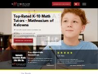 Website Screenshot Mathnasium