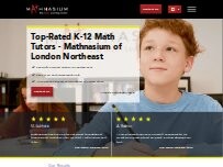 Website Screenshot Mathnasium
