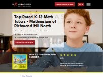 Website Screenshot Mathnasium