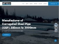 Website Screenshot Bridge Creek Culverts Inc