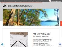Website Screenshot McCance & Son Building Service