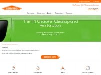 Website Screenshot SERVPRO of Georgetown, Acton