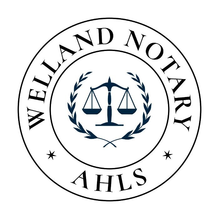 Welland Notary Logo