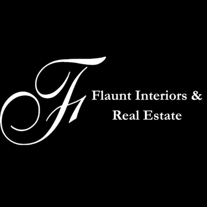 Flaunt Interiors & Real Estate Logo