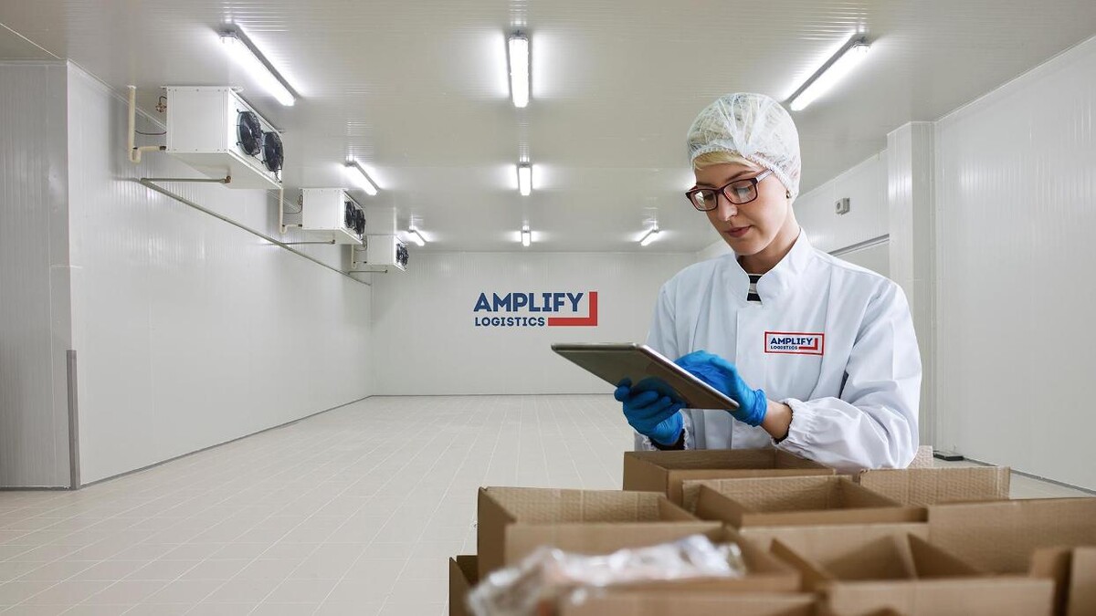 Images Amplify Logistics Moncton Cold Storage