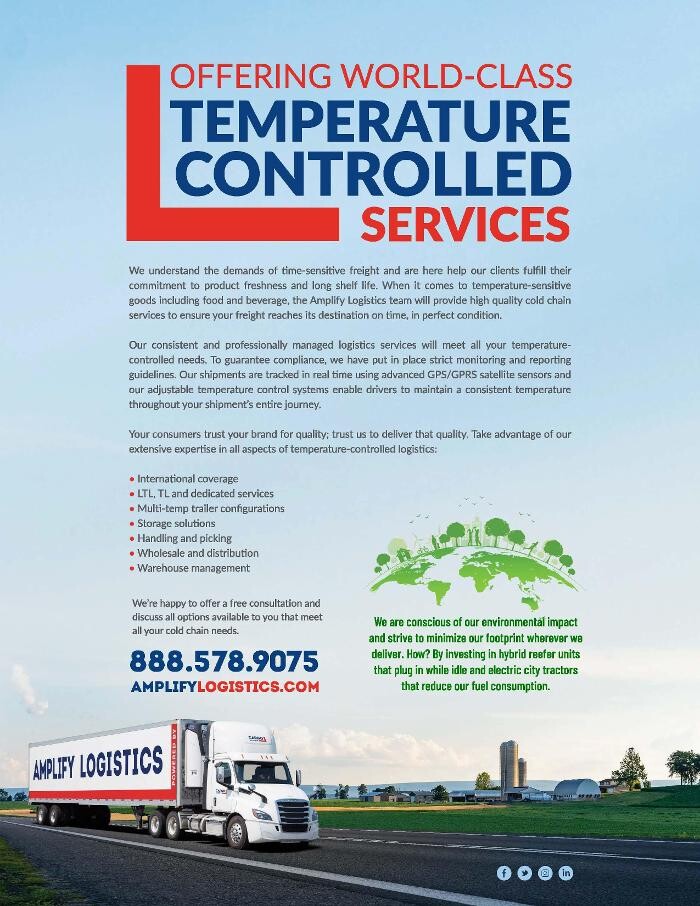 Images Amplify Logistics Moncton Cold Storage