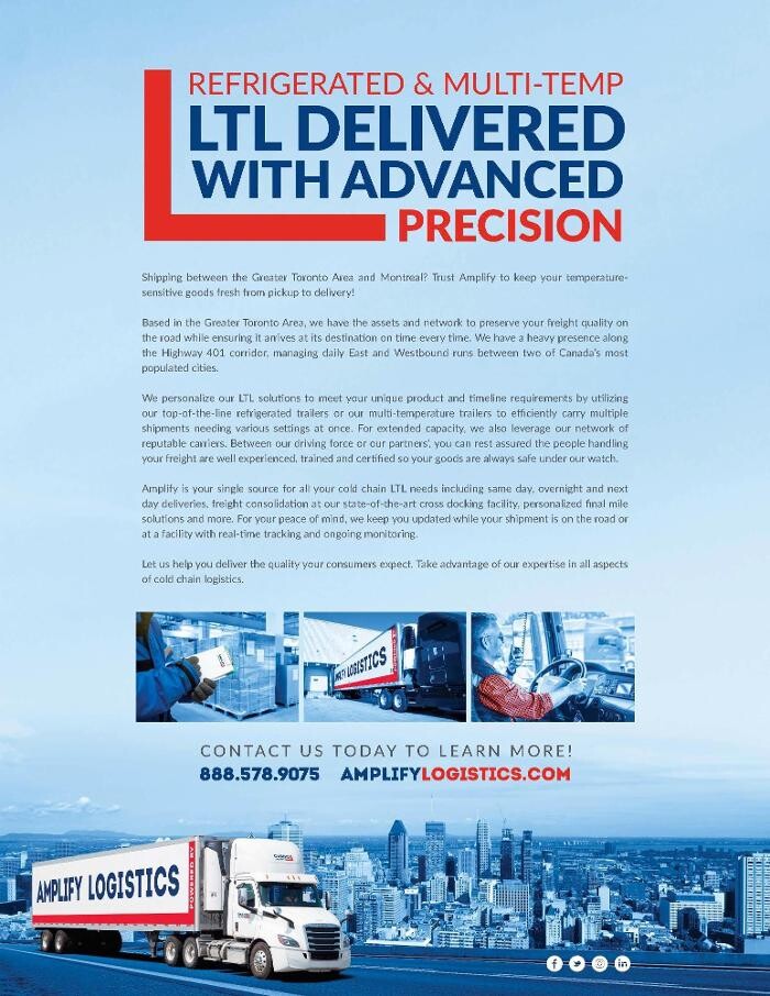 Images Amplify Logistics Cold Storage Toronto