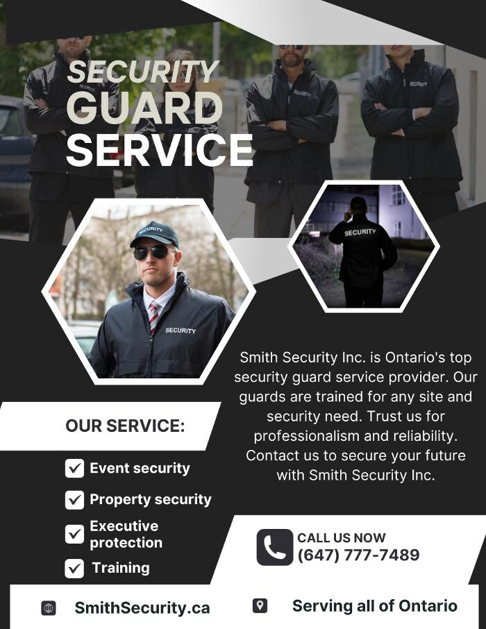 Images Smith Security Inc. - Security Services & Security Guard Training