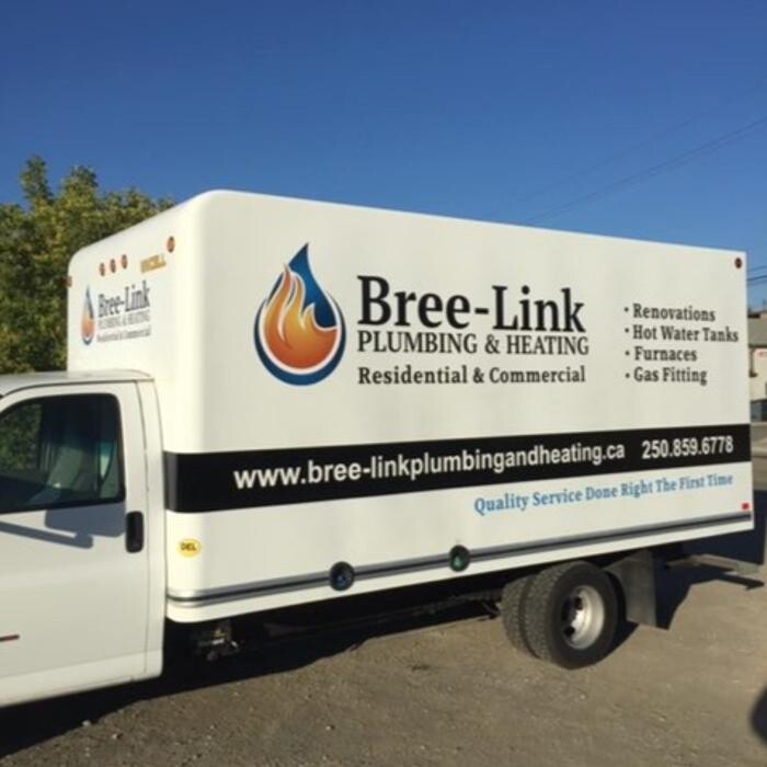 Bree-link Plumbing and Heating Logo