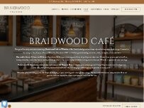 Website Screenshot Braidwood Cafe